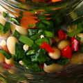 韭菜黄豆辣腌菜，能存两周的经典小菜
